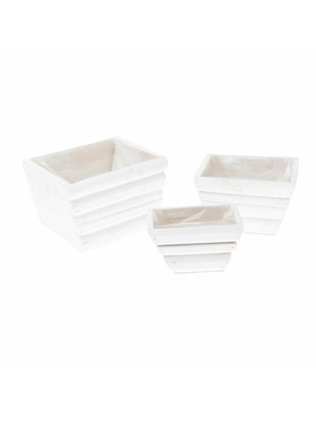 Casa de Engel Drevený obal na hrniec s PVC - sada 3 ks, 0/24