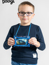 BAAGL  Čierna peňaženka na krk Baagl Závodné auto