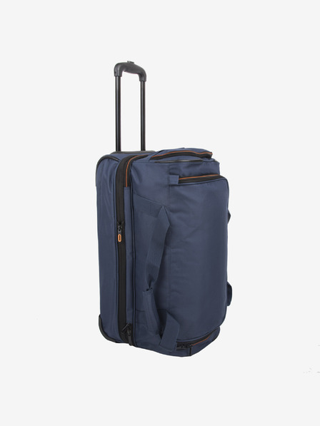 Travelite Travelite Basics Taška na kolieskach S námornícka/oranžová