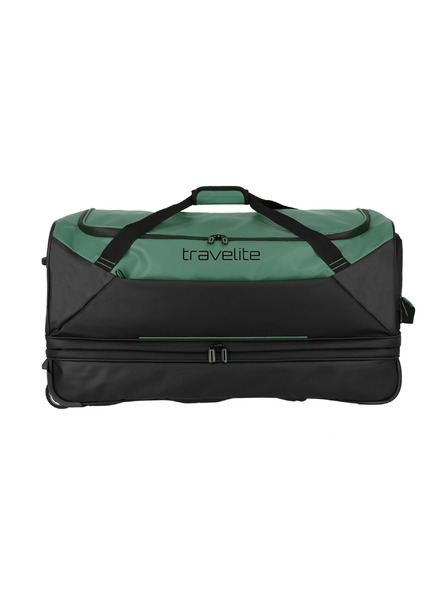 Travelite Travelite Basics Wheeled Duffle exp. Čierna/zelená
