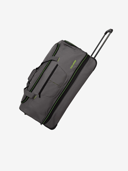 Travelite Travelite Basics Taška na kolieskach L Sivá/zelená
