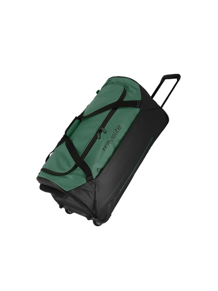 Travelite Cestovná taška na kolieskach Travelite Basics čierna/zelená