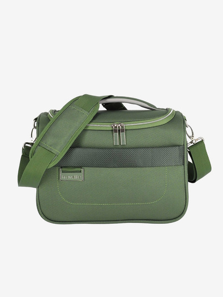 Travelite Zelené dámske puzdro Travelite Miigo Beauty Green