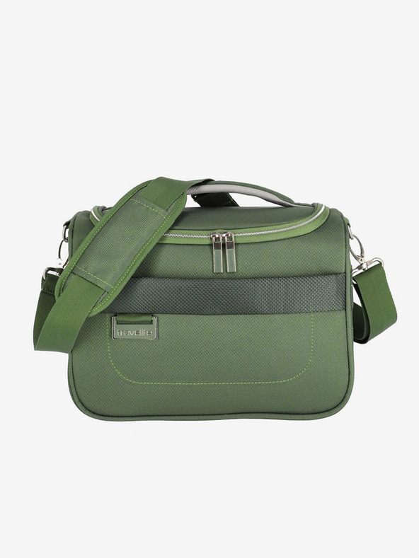 Travelite Zelené dámske puzdro Travelite Miigo Beauty Green