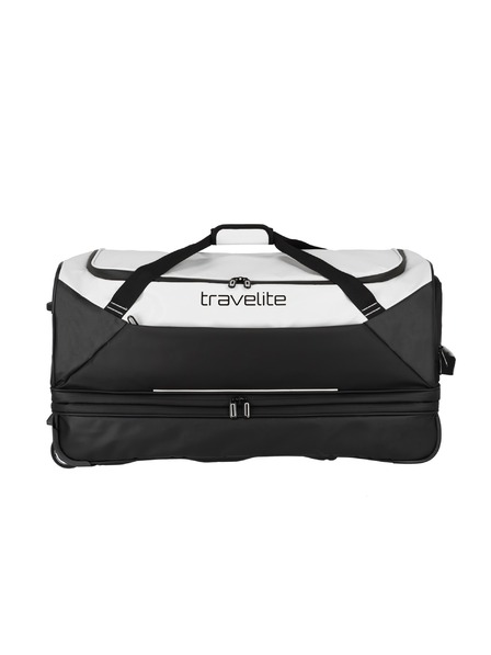 Travelite Cestovná taška na kolieskach Travelite Basics exp. Black/white