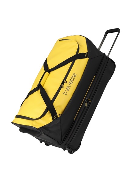 Travelite Travelite Basics Wheeled Duffle exp. Black/yellow