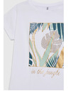 Moodo Women's White T-Shirt Moodo