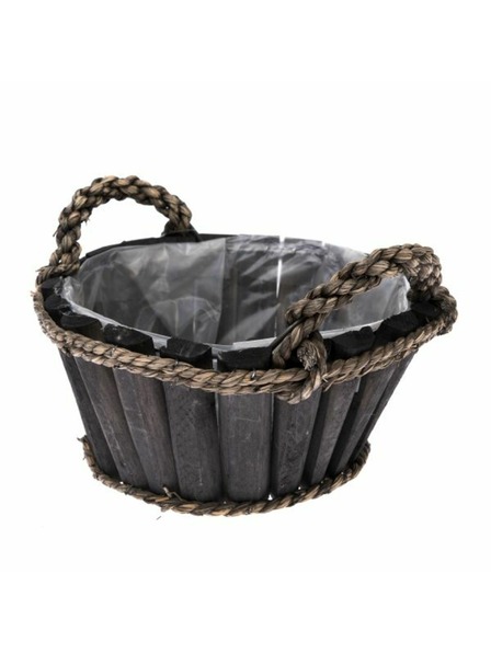 Casa de Engel Drevený obal na kvetináč s PVC, 0/24