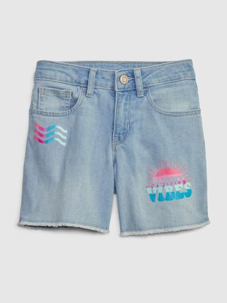 GAP Detské džínsové kraťasy vibes GAP