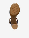 Geox Tmavo modré dámske sandále Geox Aurely 50