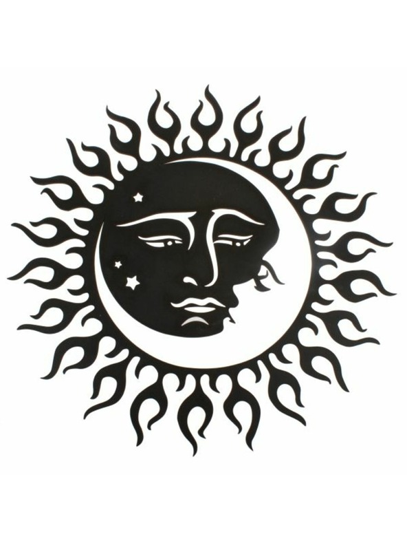 Casa de Engel Drevená dekorácia na stenu - slnko, 0/25