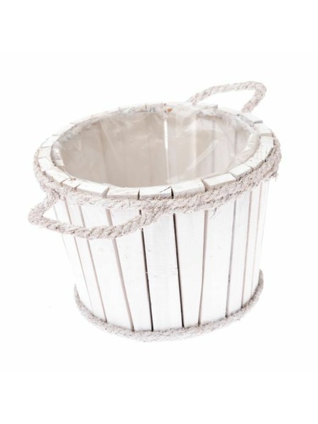 Casa de Engel Drevený obal na kvetináč s PVC, 0/40