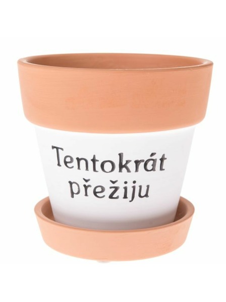 Casa de Engel Keramický obal na kvetináč s podšálkou, 0/24