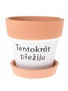 Casa de Engel Keramický obal na kvetináč s podšálkou, 0/24
