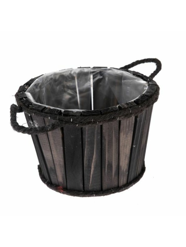 Casa de Engel Drevený obal na kvetináč s PVC, 0/40
