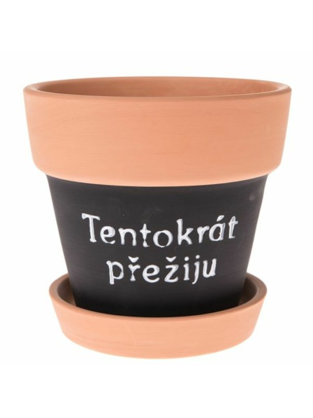 Casa de Engel Keramický obal na kvetináč s podšálkou, 0/24