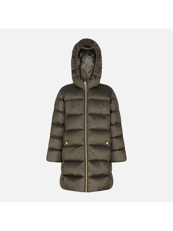 Geox Khaki dievčenská bunda Geox Himalaya