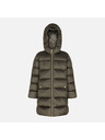 Geox Khaki dievčenská bunda Geox Himalaya