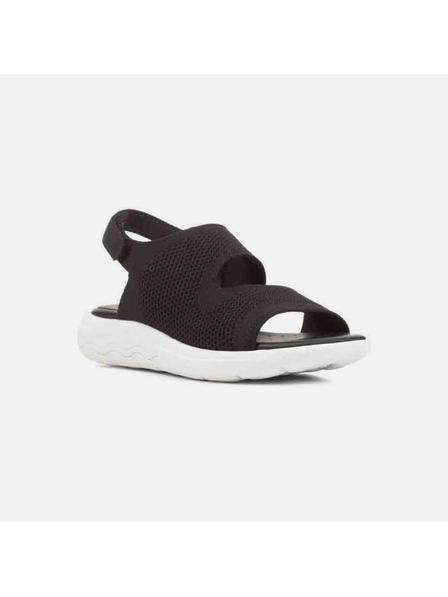 Geox Čierne dámske sandále Geox Spherica Ec5 A