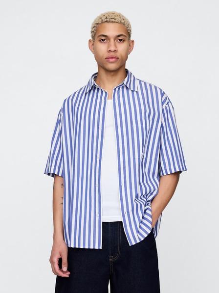 GAP Oversize popelínová košeľa GAP