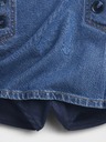 GAP Džínsová kraťasová sukňa Sailor GapStudio by Zac Posen GAP