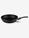 Berlingerhaus Panvica WOK s mramorovým povrchom 30 cm Black Rose Collection BERLINGERHAUS