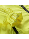 ALPINE PRO Detská ultrafľahká bunda s úpravou dwr ALPINE PRO SPINO 2 neon yellow