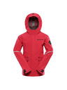 ALPINE PRO Detská bunda s ptx membránou ALPINE PRO ZARRO raspberry