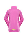 ALPINE PRO Detská ultrafľahká bunda s úpravou dwr ALPINE PRO SPINO 2 neon pink