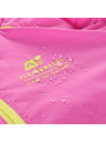 ALPINE PRO Detská ultrafľahká bunda s úpravou dwr ALPINE PRO SPINO 2 neon pink