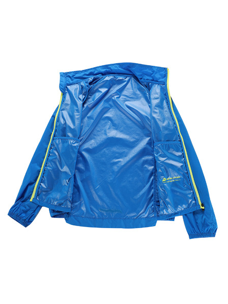 ALPINE PRO Detská ultľahká bunda s úpravou dwr ALPINE PRO SPINO 2 elektrická modrá limonáda