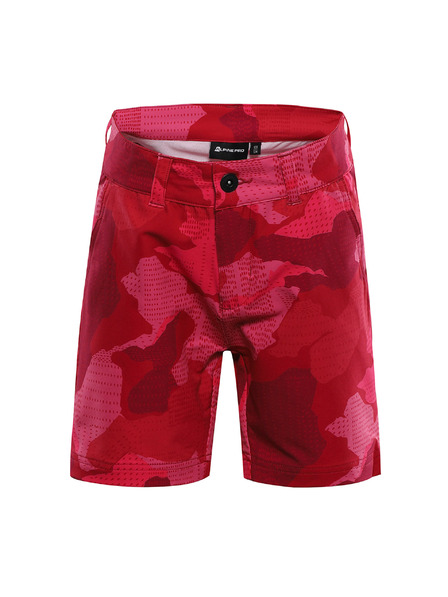 ALPINE PRO Detské rýchloschnúce kraťasy ALPINE PRO ZAMBO 2 neon knockout pink varianta pa