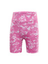 ALPINE PRO Detské krátke rýchloschnúce legíny ALPINE PRO ELO neon pink varianta pb