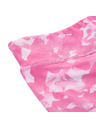 ALPINE PRO Detské krátke rýchloschnúce legíny ALPINE PRO ELO neon pink varianta pb