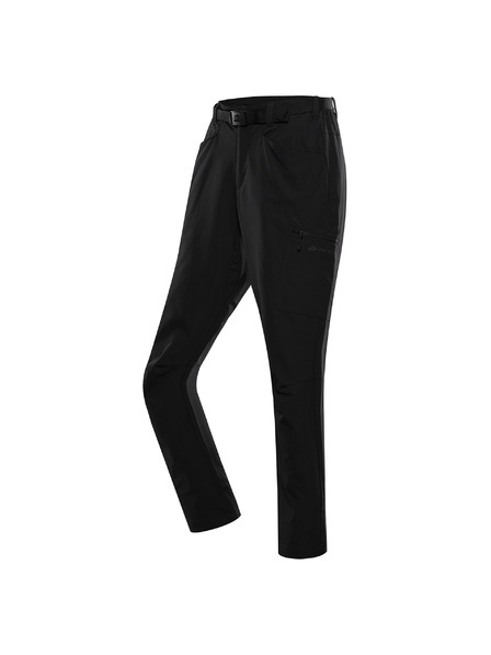 ALPINE PRO Pánske softshellové nohavice s cool dry ALPINE PRO CORB black