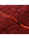 ALPINE PRO Pánska mikina z merino výplne ALPINE PRO JORW merlot