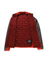 ALPINE PRO Pánska mikina z merino výplne ALPINE PRO JORW merlot