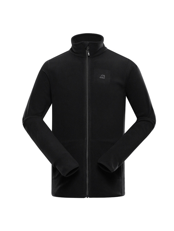 ALPINE PRO Pánska fleecová mikina ALPINE PRO SIUS 2 black