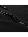 ALPINE PRO Pánska bavlnená mikina s kapucou ALPINE PRO LOKK black