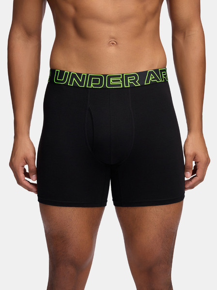 Under Armour Pánske boxerky Under Armour M UA Perf Cotton 6in - 3pk