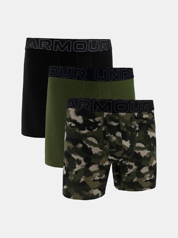 Under Armour Pánske boxerky Under Armour M UA Perf Cotton Nov 6in - 3pk