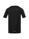 ALPINE PRO Pánske rýchloschnúce tričko s cool dry ALPINE PRO BASIK black