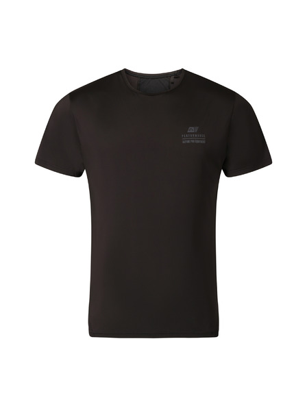 ALPINE PRO Pánske funkčné tričko s cool-dry ALPINE PRO BOND 2 black