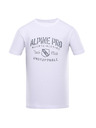 ALPINE PRO Pánske bavlnené tričko ALPINE PRO SUMEK white varianta pa