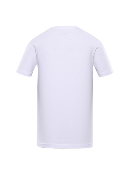 ALPINE PRO Pánske bavlnené tričko ALPINE PRO SUMEK white varianta pa