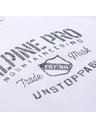 ALPINE PRO Pánske bavlnené tričko ALPINE PRO SUMEK white varianta pa