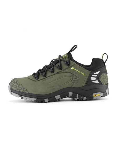 ALPINE PRO Outdoorová obuv s ptx membránou ALPINE PRO SPIDERE rifle green