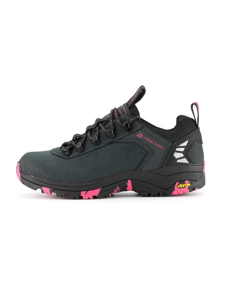 ALPINE PRO Outdoorová obuv s ptx membránou ALPINE PRO SPIDERE dk.true gray