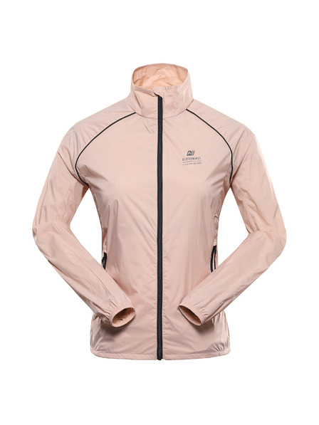 ALPINE PRO Dámska ultľahká bunda s úpravou dwr ALPINE PRO SPINA 2 peach whip