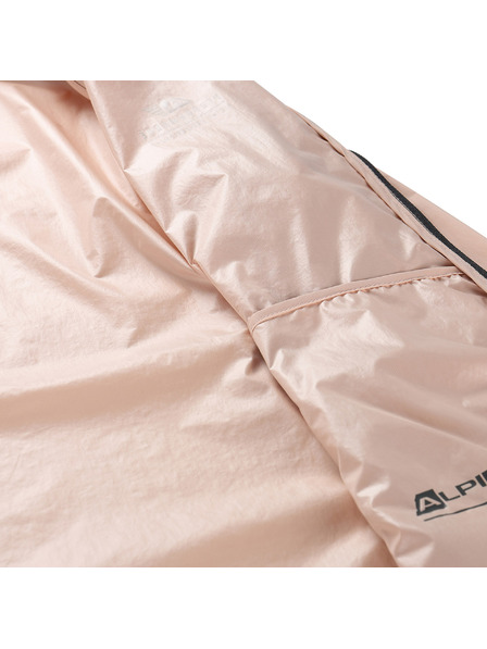 ALPINE PRO Dámska ultľahká bunda s úpravou dwr ALPINE PRO SPINA 2 peach whip